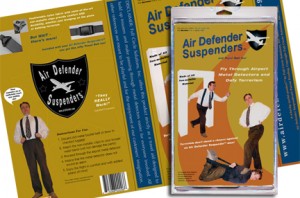 Packaging - Air Defender Suspenders