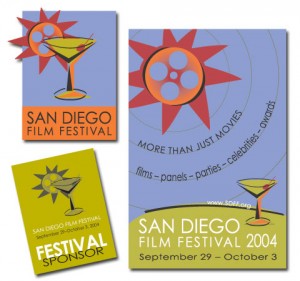 Marketing Collateral for San Diego Film Festival