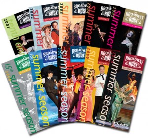 Quad-fold Brochures for Broadway Rose Theatre Company