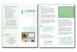 OSHA For Dentistry Bi-fold Brochure