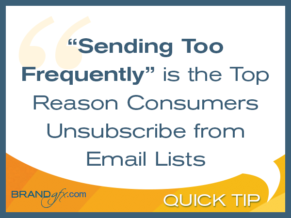 Top Reason For Unsubscribe from Email Lists