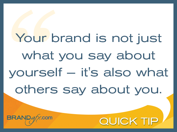what others say about your brand